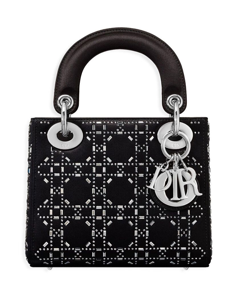 Christian Dior Mini Lady Dior Bag Black